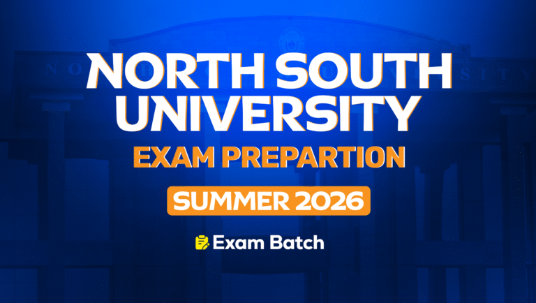 North South University Exam Batch – Summer 2026 [Batch 81]